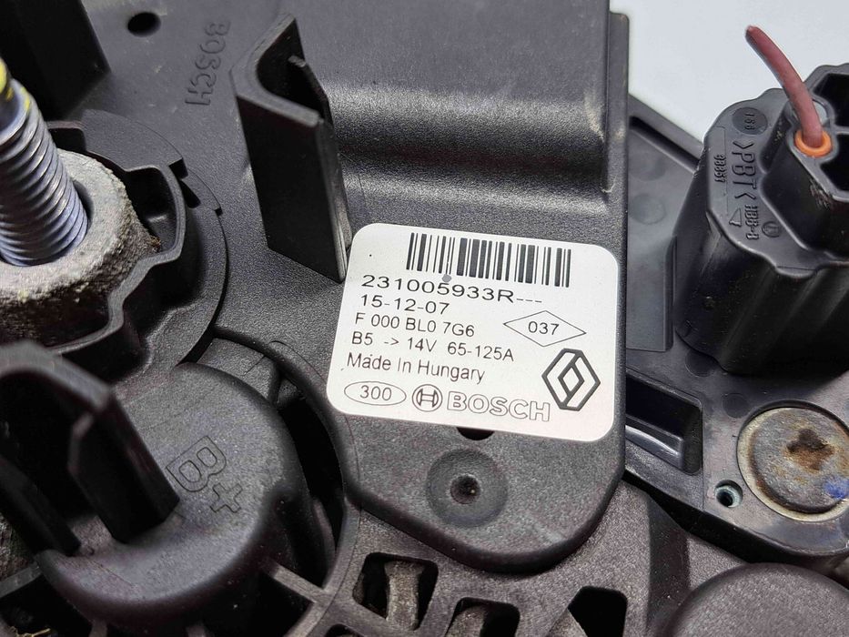 Alternator Dacia Sandero 2 [Fabr 2012-prezent] 231005933R 1.5 DCI K9K6