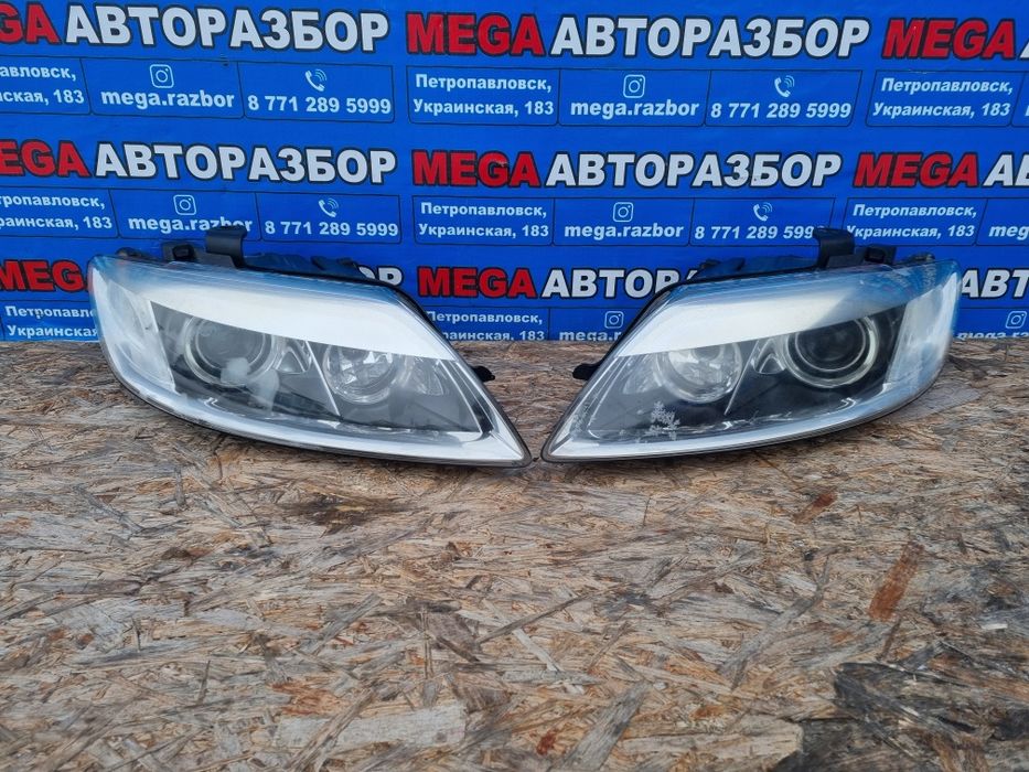 Фары на audi q7.