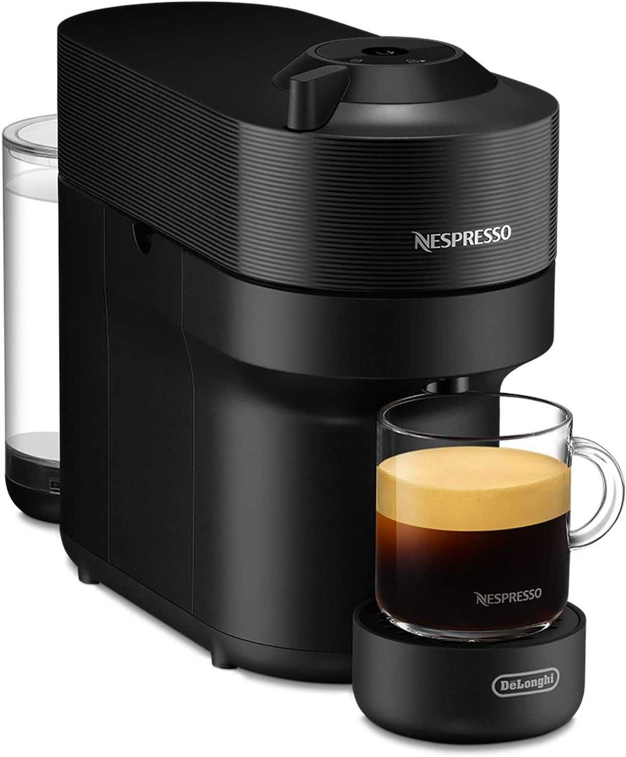 Еспресо машина Nespresso by De'Longhi Vertuo Pop ENV90.B, Черен