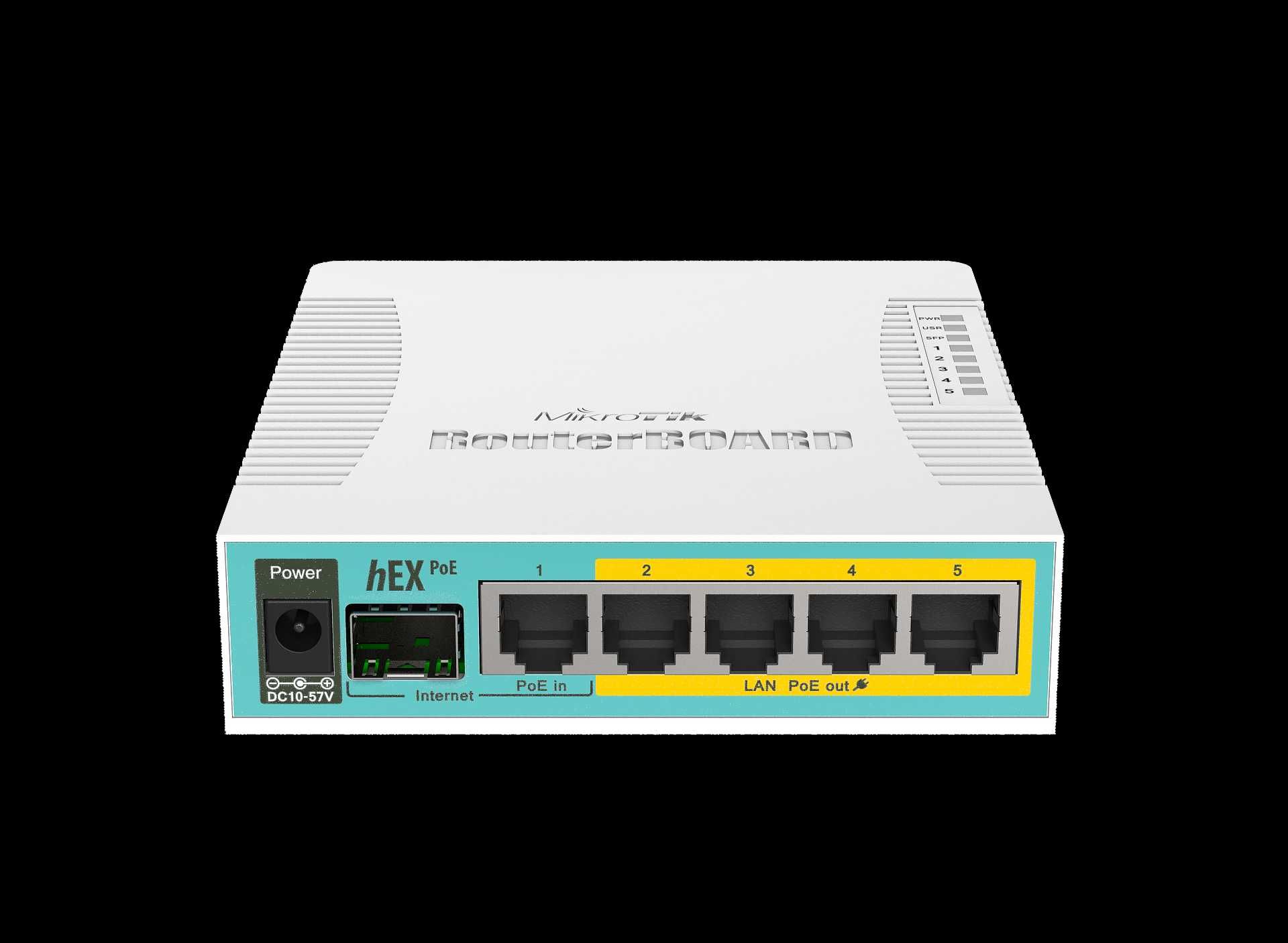Маршрутизатор Mikrotik hEX PoE RB960PGS