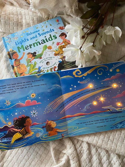 Carte Usborne Lights and Sounds Mermaids