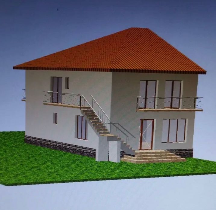 Vila in construcție