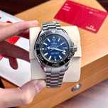 omega seamaster ultra deep silver blue