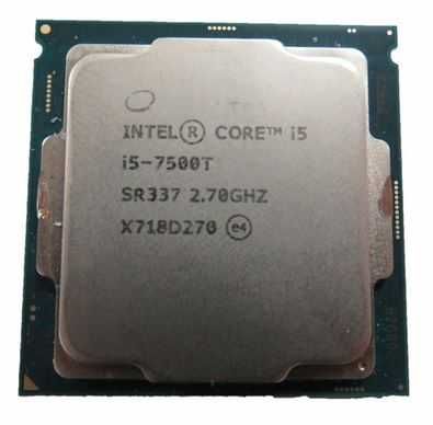 Procesor Intel Core i5-7500T 3.30GHz 4-core socket LGA 1151 - second