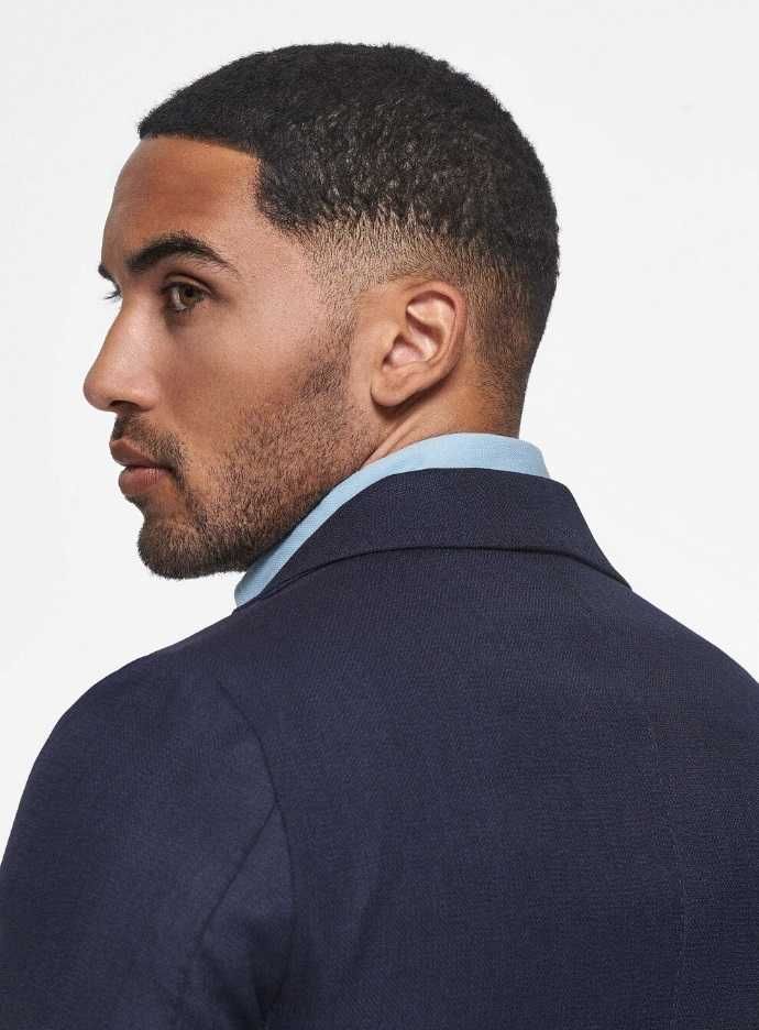 Sacou blazer slim 48 M de lux Club Of Gents lana respirabila navy
