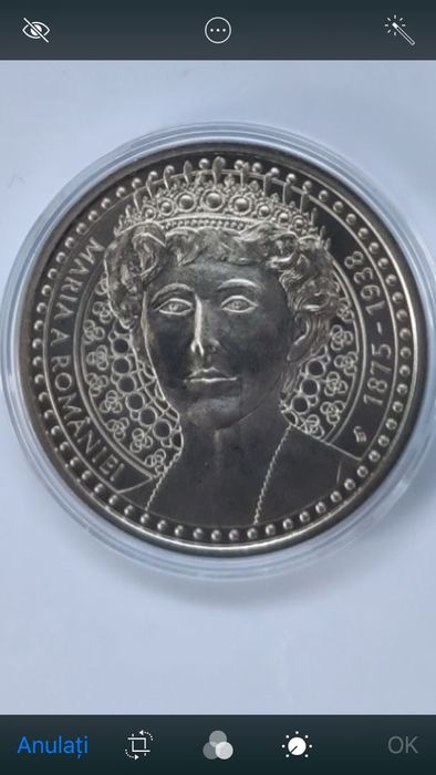 Medalie Regina Maria editie limitata, rara