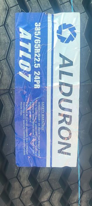 Шина размер 385/65R22.5 24 слой Alduron