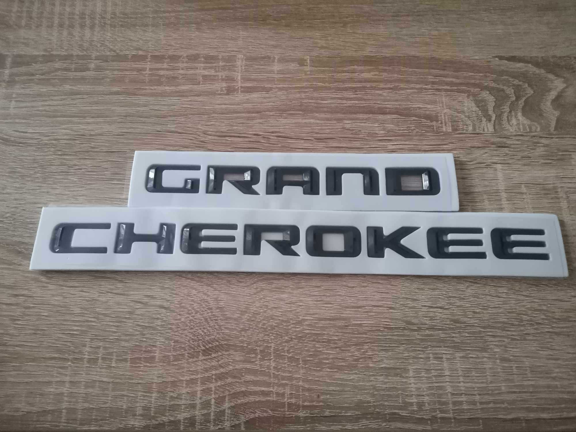 черен надпис емблема Jeep Grand Cherokee