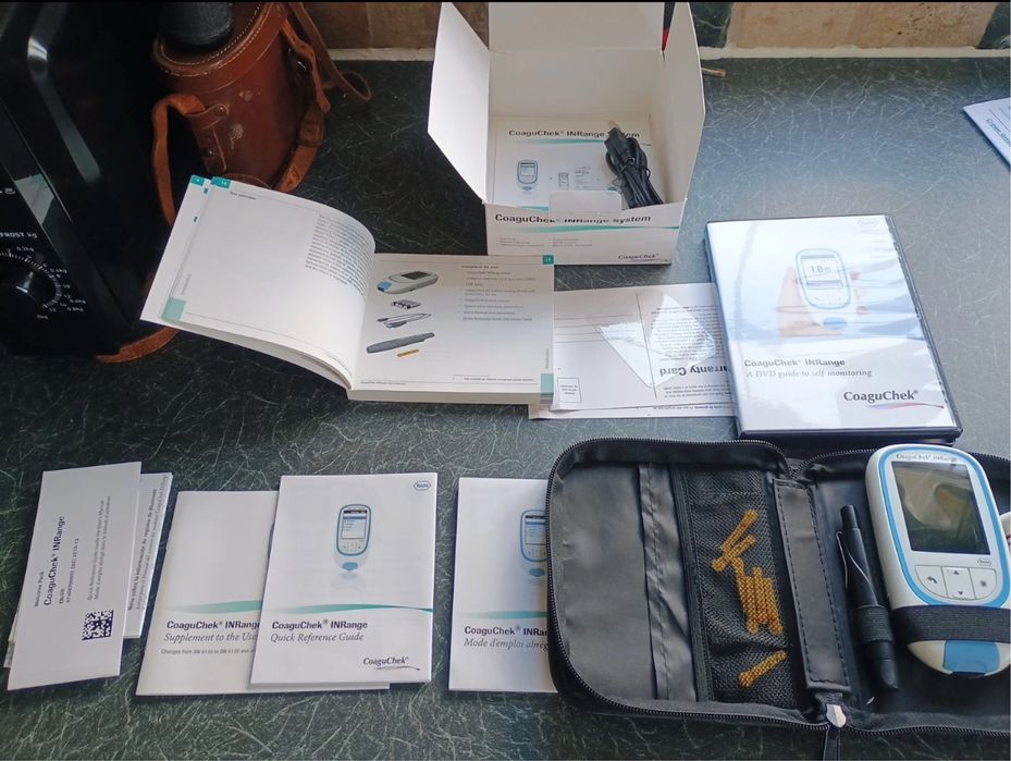 Aparat coagulometru INR - CoaguCkeck INR Range