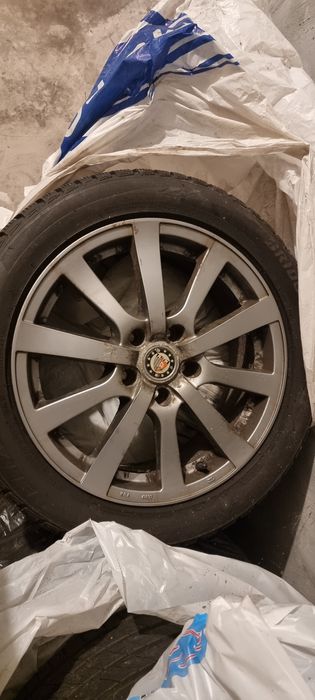 Jante Platin 17" + pneuri iarna  Bridgestone - Renault Laguna