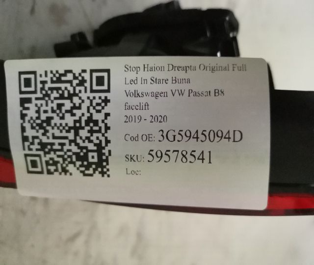 Стоп Хаион Ляв Оригинален Пълен Лед В Добро Състояние Фолксваген ВВ /