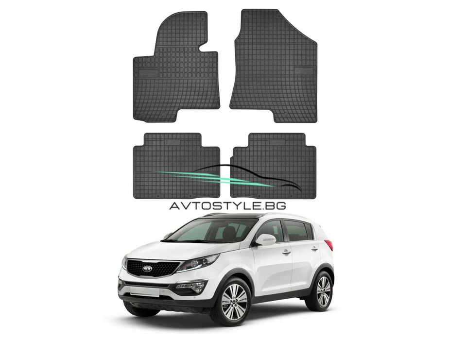 Гумени стелки за Kia Sportage 2010-2015 г., Frogum - El Toro