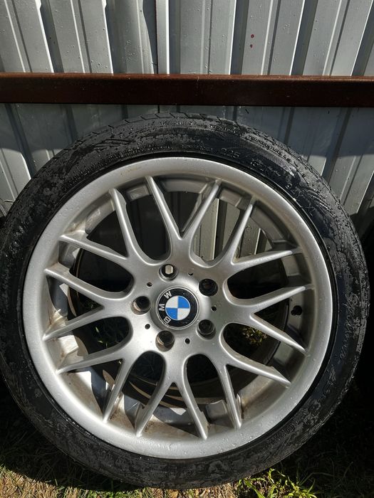 Jante bmw pe 17 inch cu cauciucuri de vara