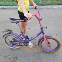 Детский велосипед, б/у примерно для детей 5-7 лет
