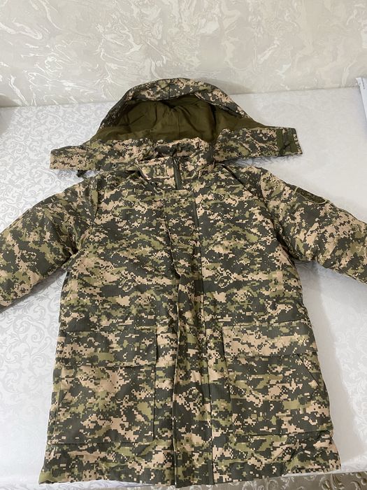 Зимний военный бушлат РК