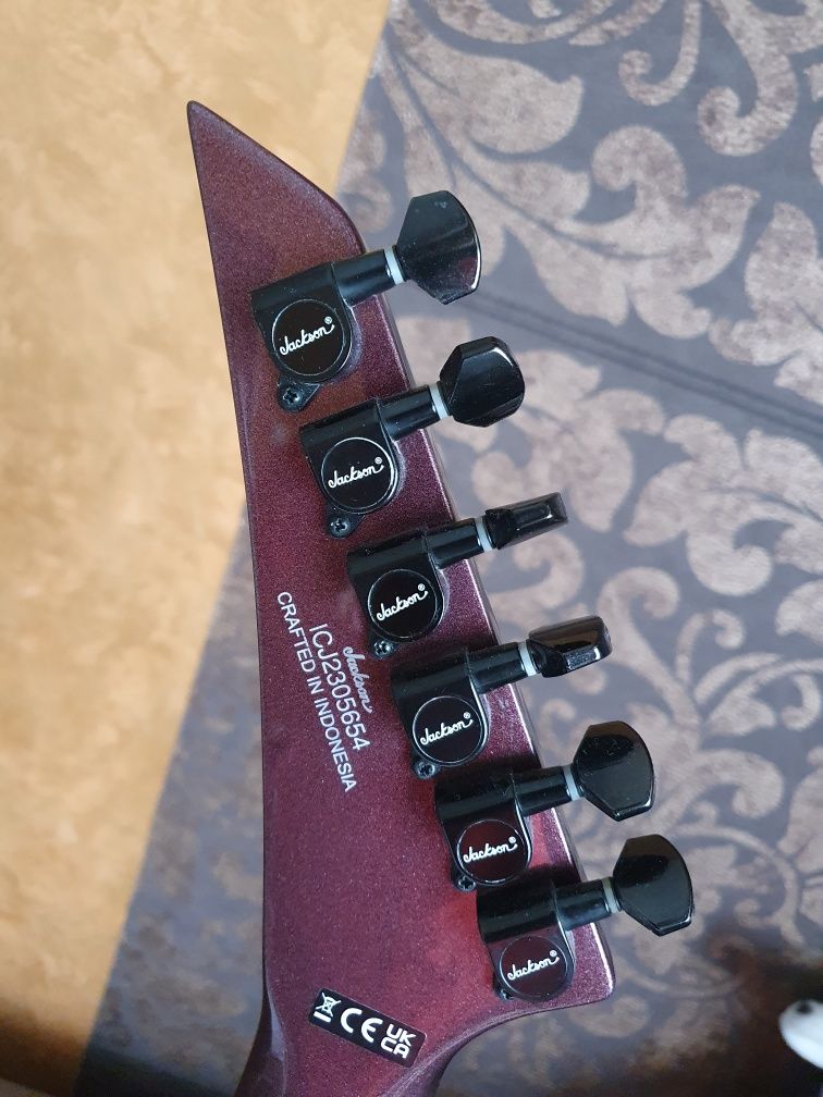 Jackson X Series SL3X DX Oxblood - custom.