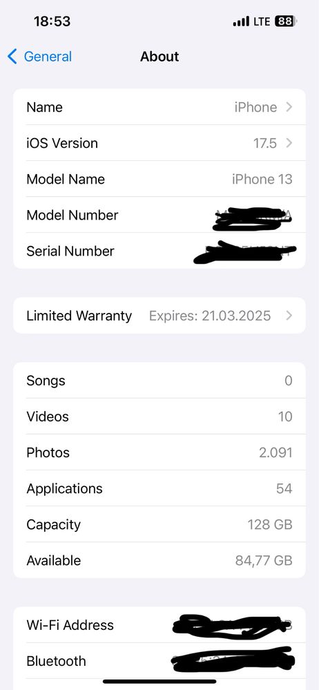 Iphone 13, aproape nou (22.03.2024)