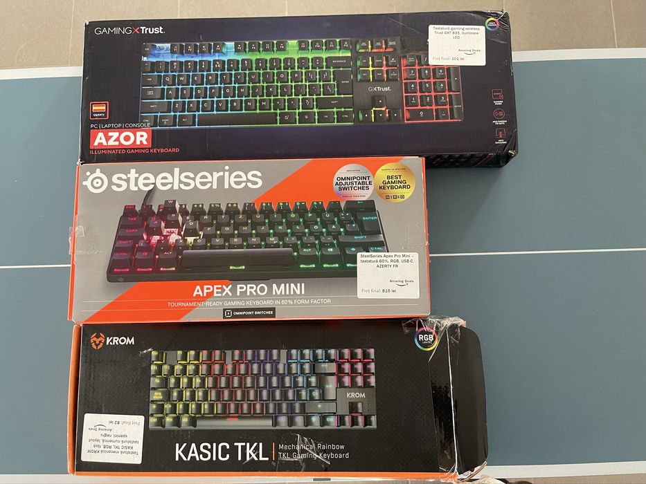 Tastaturi birou si Gaming