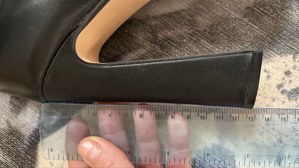 Дамски боти висок ток, номер 41, НОВИ!