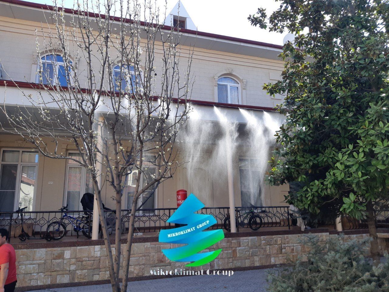 Туманообразователи и микроклимат в Ташкенте»