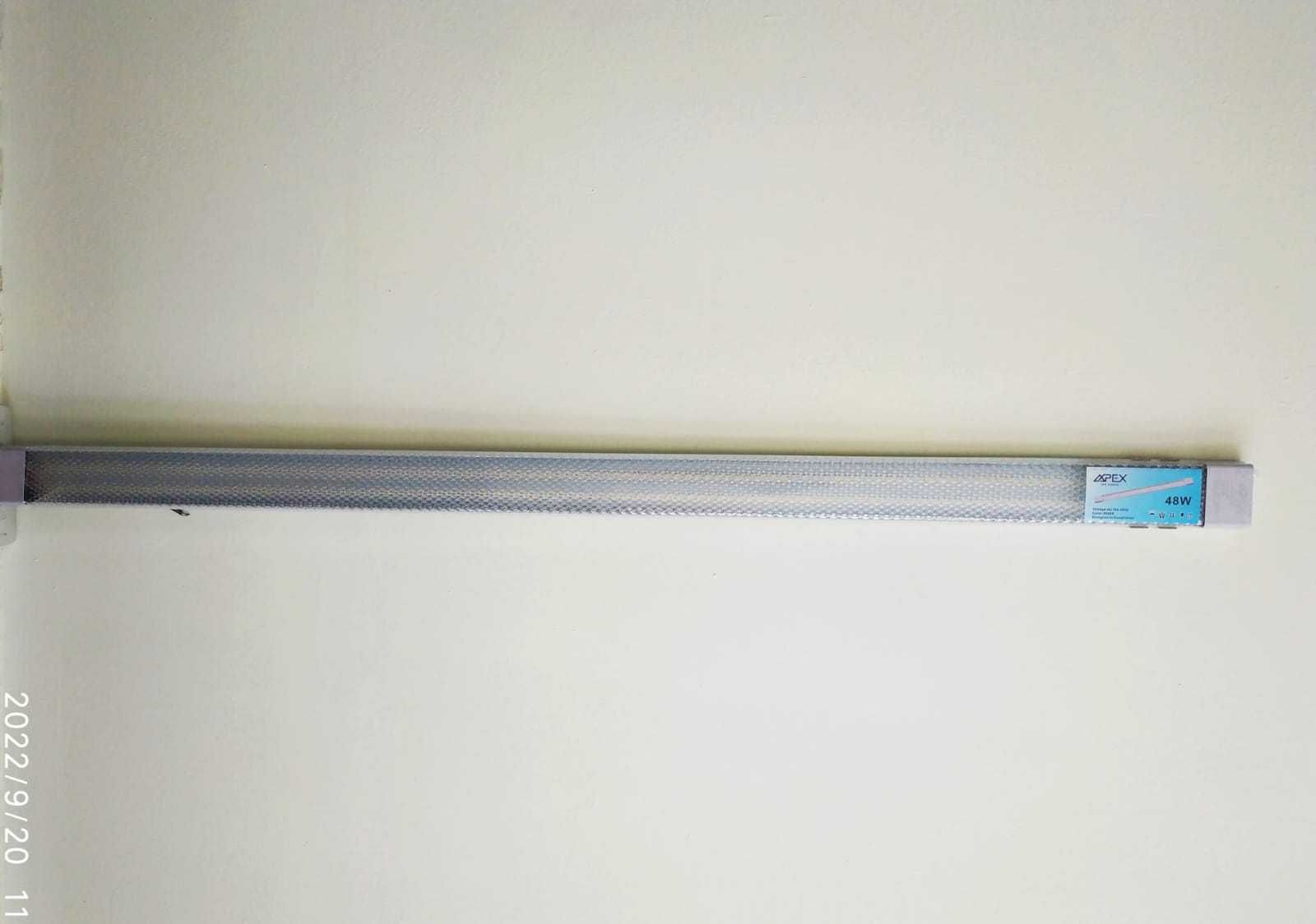 Светодиодный светильник линейный APEX 120см - 48,60ват 6500К