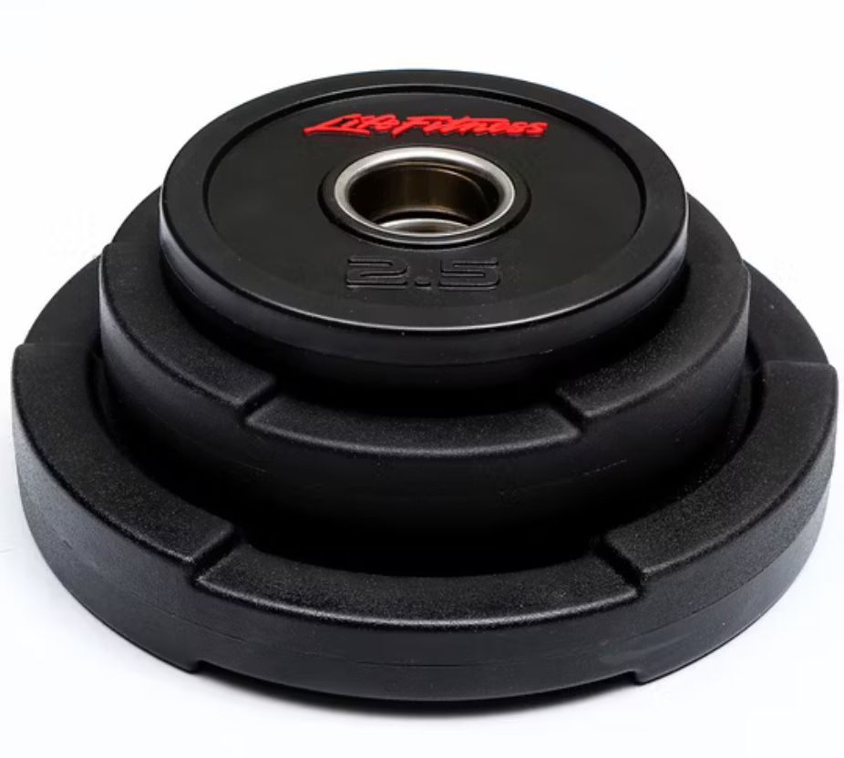 Блины резиновые для штанги в ассортименте Fitness Gear