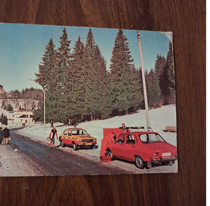 Carte postala A.C.R. 1980 si tichet RATB