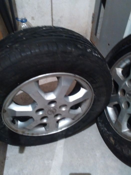 Джанти за Опел Зафира 15" и летни гуми Goodyear 195 / 65 R15