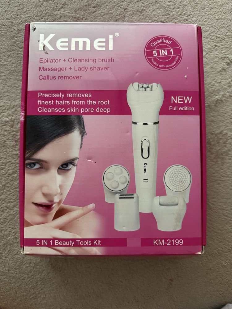 Kemei 5‑in‑1 епилатор