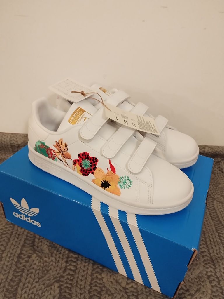 ADIDAS Stan Smith - страхотни дамски маратонки НОВИ 36 100% оригинал с