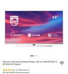 The one tv philips ambilight 108cm