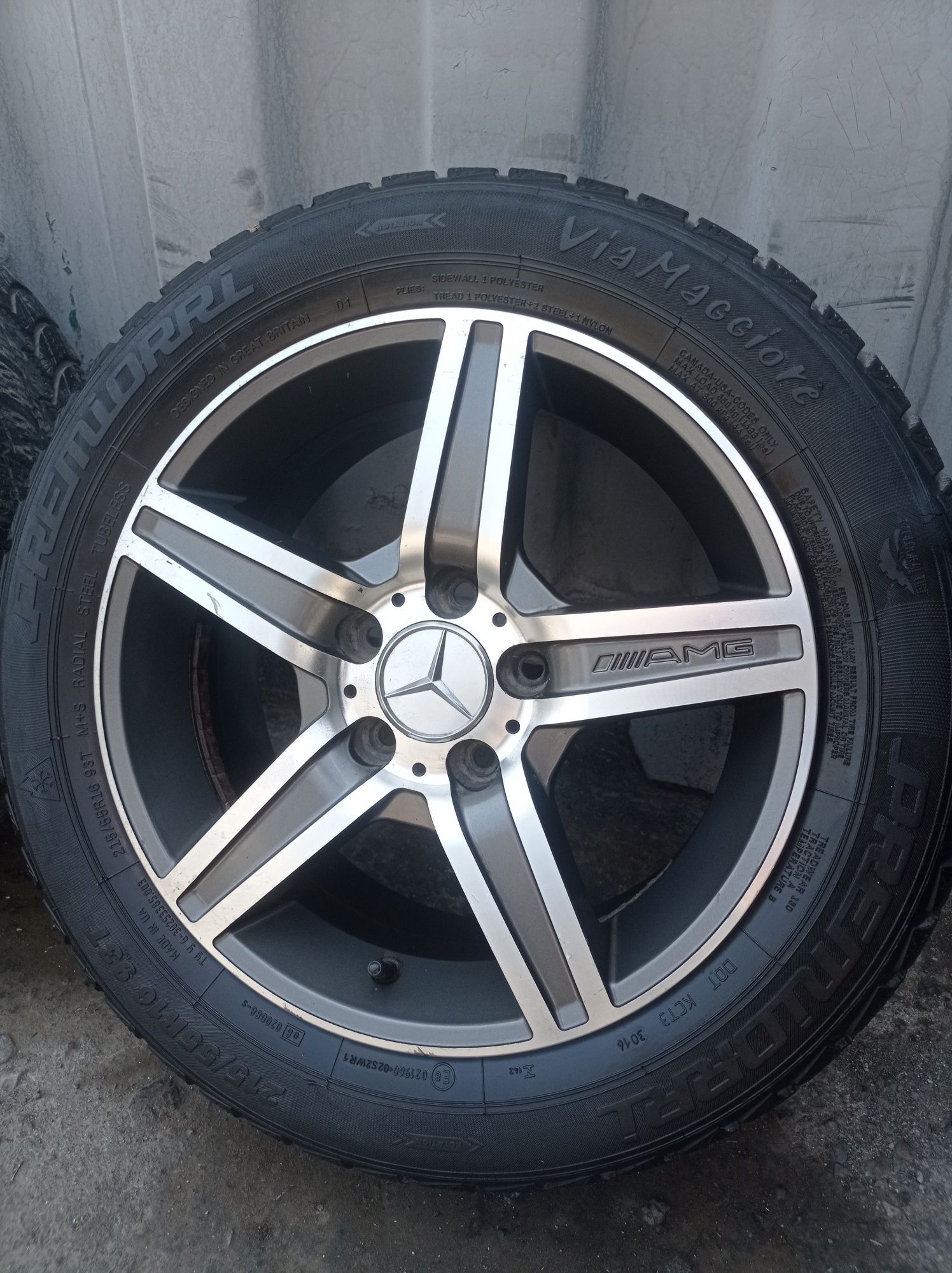 Диски на мерседес R 16 amg