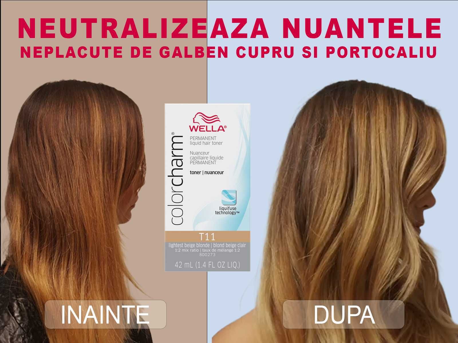 Wella T11 Blond pal - Toner, neutralizeaza culorile calde