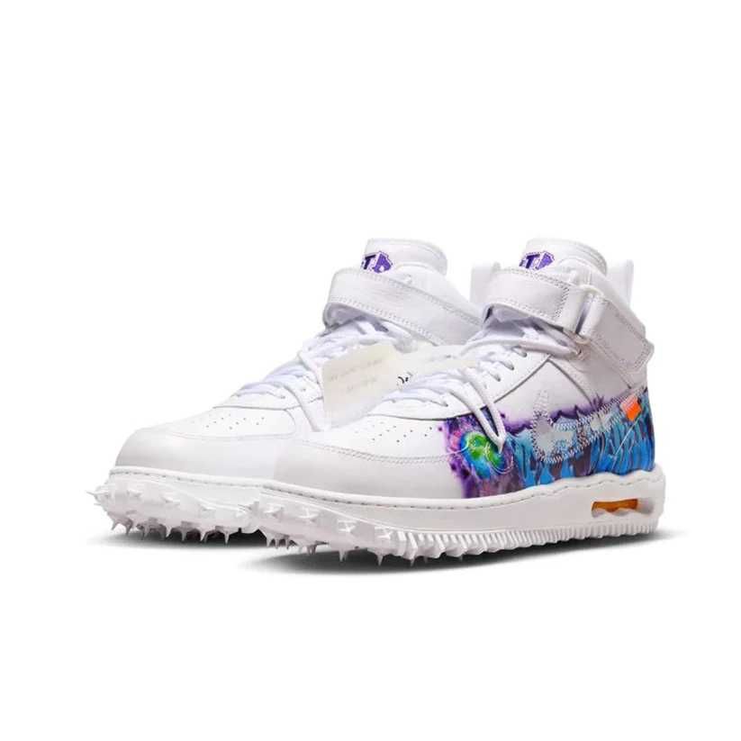 Nike Air Force 1 Mid Off-White Graffiti White