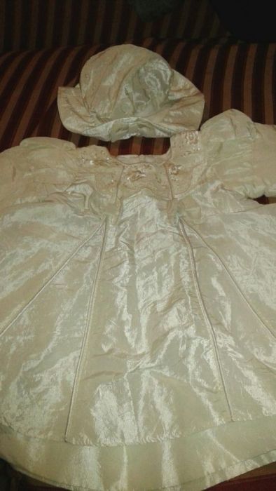 Rochie botez rochita set botez tafta