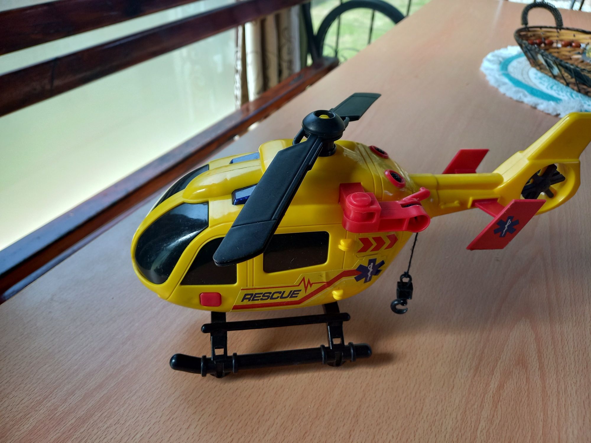 Jucarie elocopter Rescue marca Jumbo cu sirene