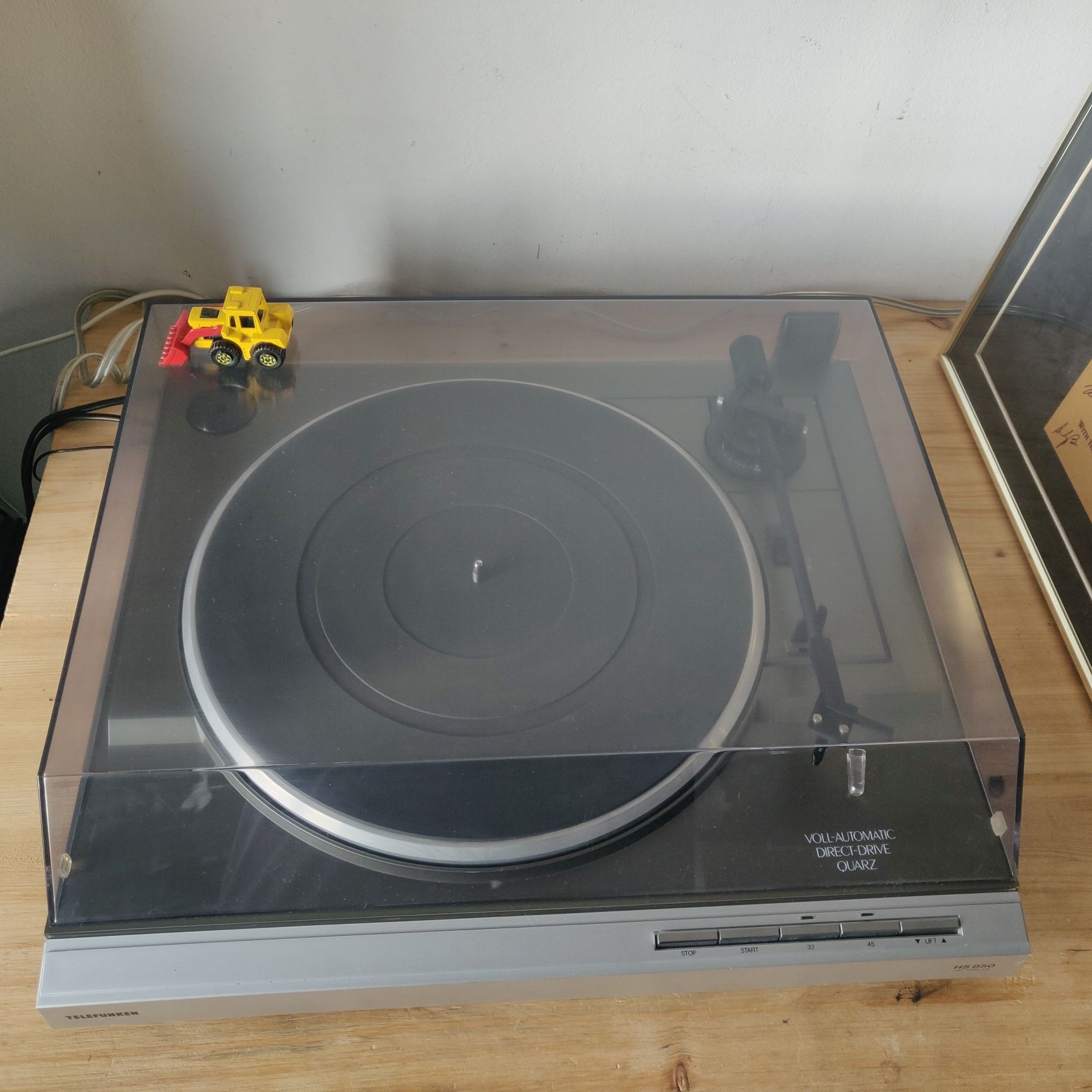 Pick up Telefunken HS 850-direct drive-full automatic-doza ortofon