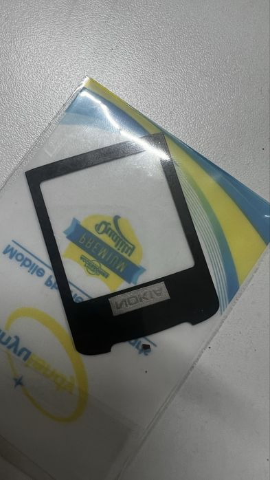 Стекло для Nokia 8800 Sirocco Black (Черное)