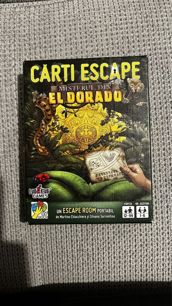Cărți escape - Misterul din Eldorado
