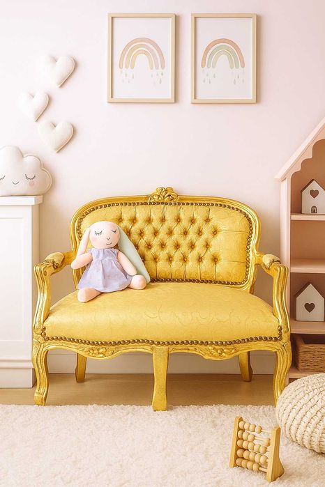 Детско канапе - Класик/Голд