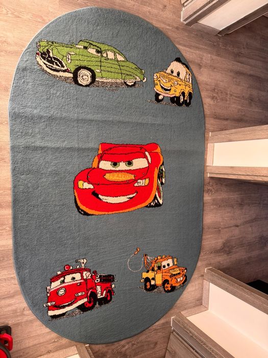 Covor camera copii fulger mcqueen 230/150