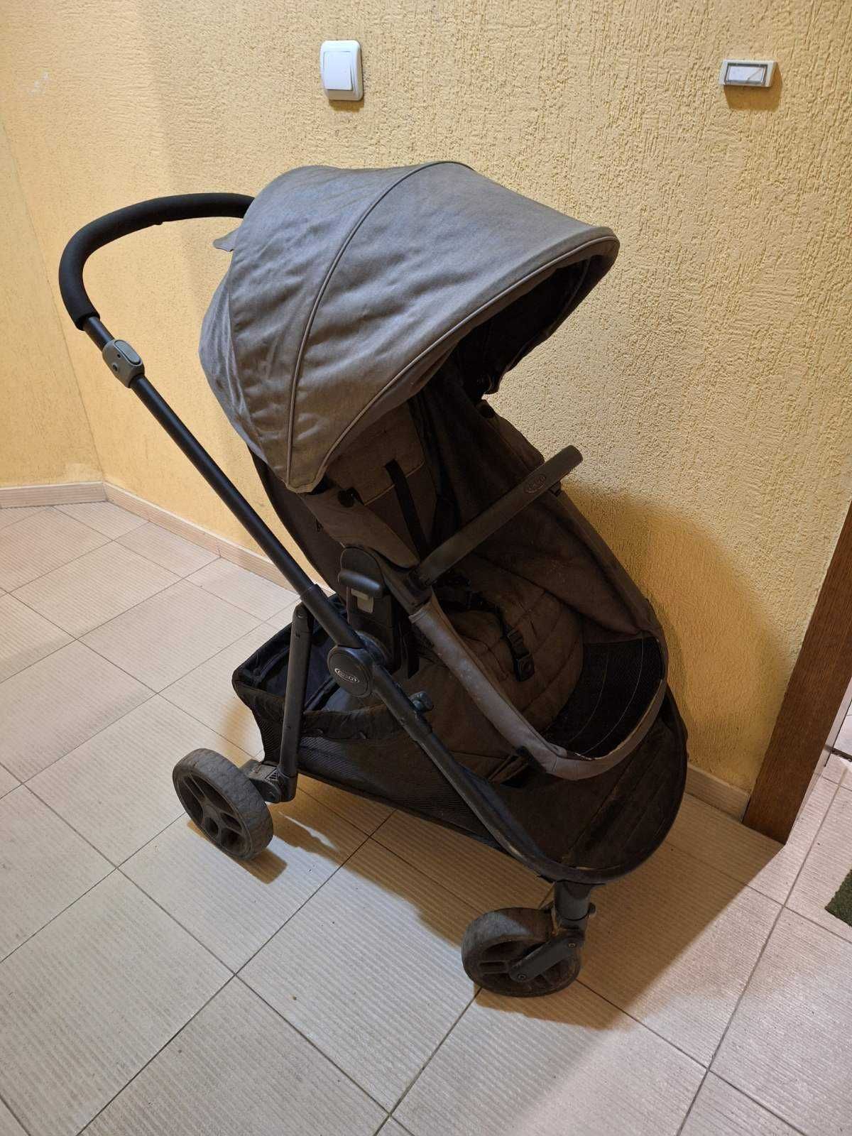 Graco Бебешка количка 2 в 1 Transform Slate G6EC999SLTEU