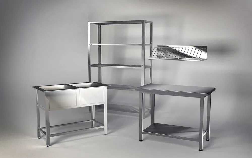 Мед шкаф, мойки, стол для инструментов/Tibbiy shkaflar, lavabolar