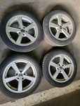 Vand set complet roti iarna 205/55/R17 Nokian WR A4