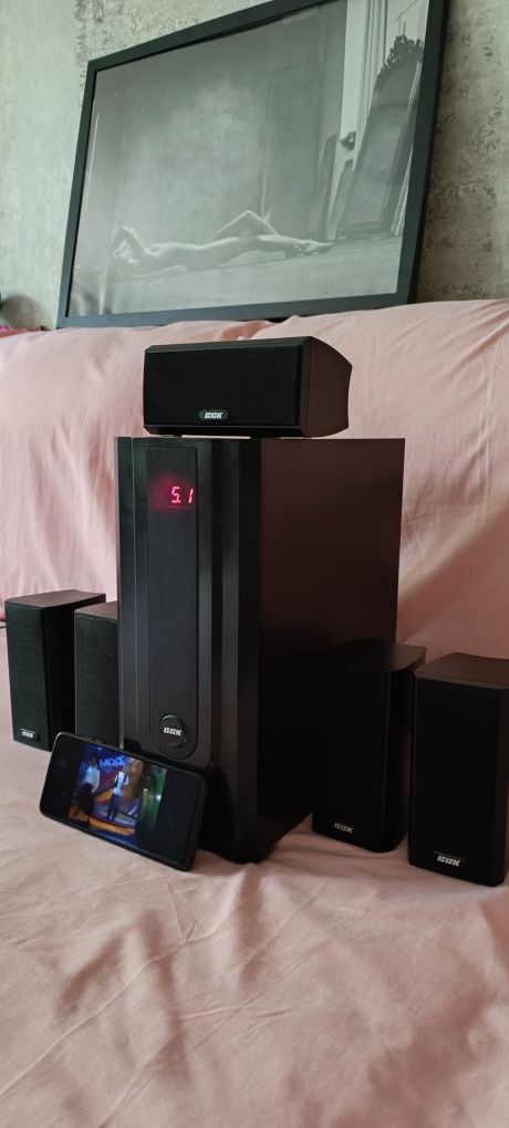 Продам акустическую систему BBK 5.1
