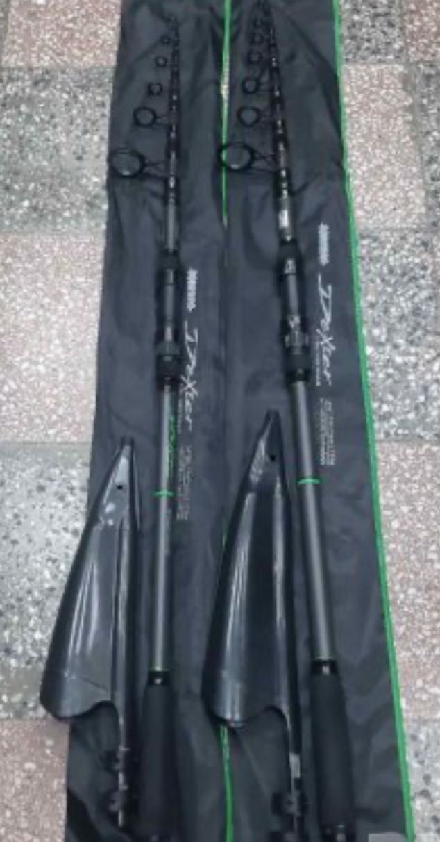3 броя въдици телекарп ROBINHAN DEXTER 3.90М 3.75LB.