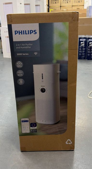 Очиститель и увлажнитель воздуха 2в1 Phillips,131 м², глобал AC3737/10