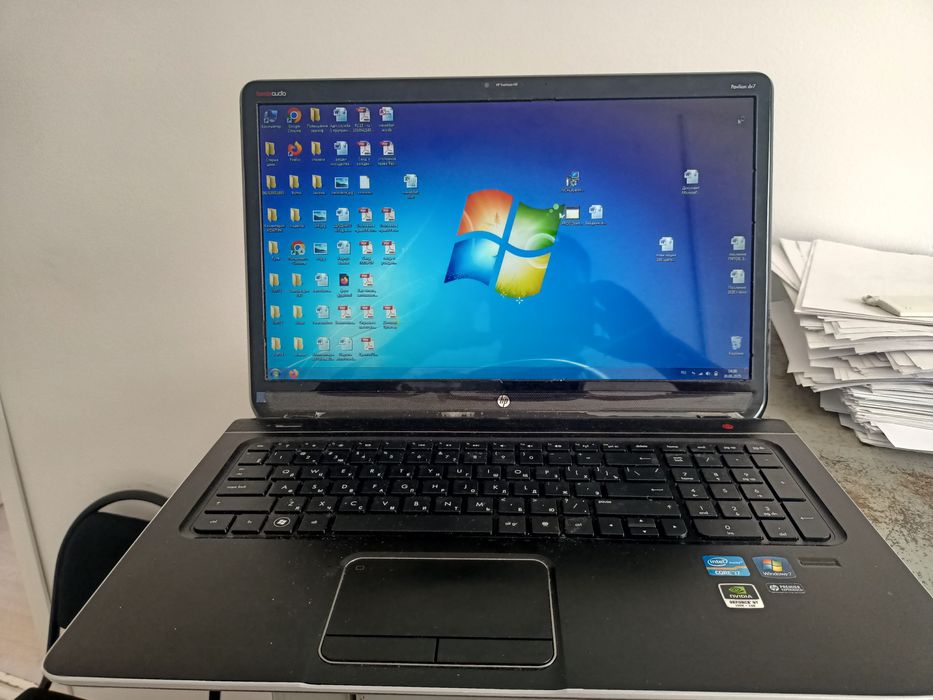 Ноутбук HP в хорошем состоянии
