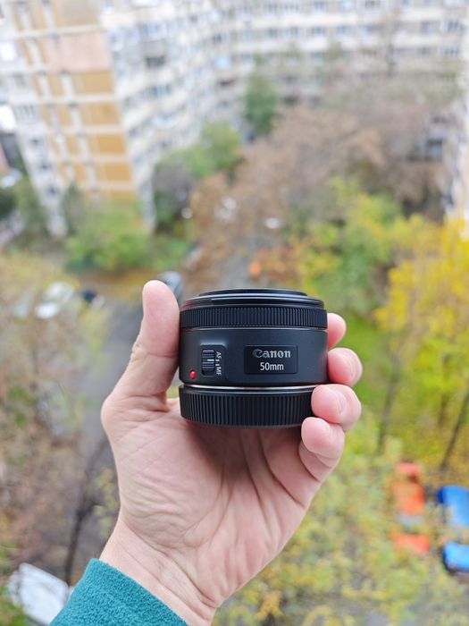 Obiectiv canon 50mm f1.8 stm