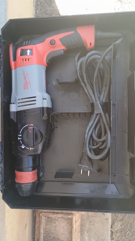 Rotopercutor milwaukee ph28 x, cutie + 3 burghie